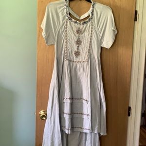 FP high low dress with pockets